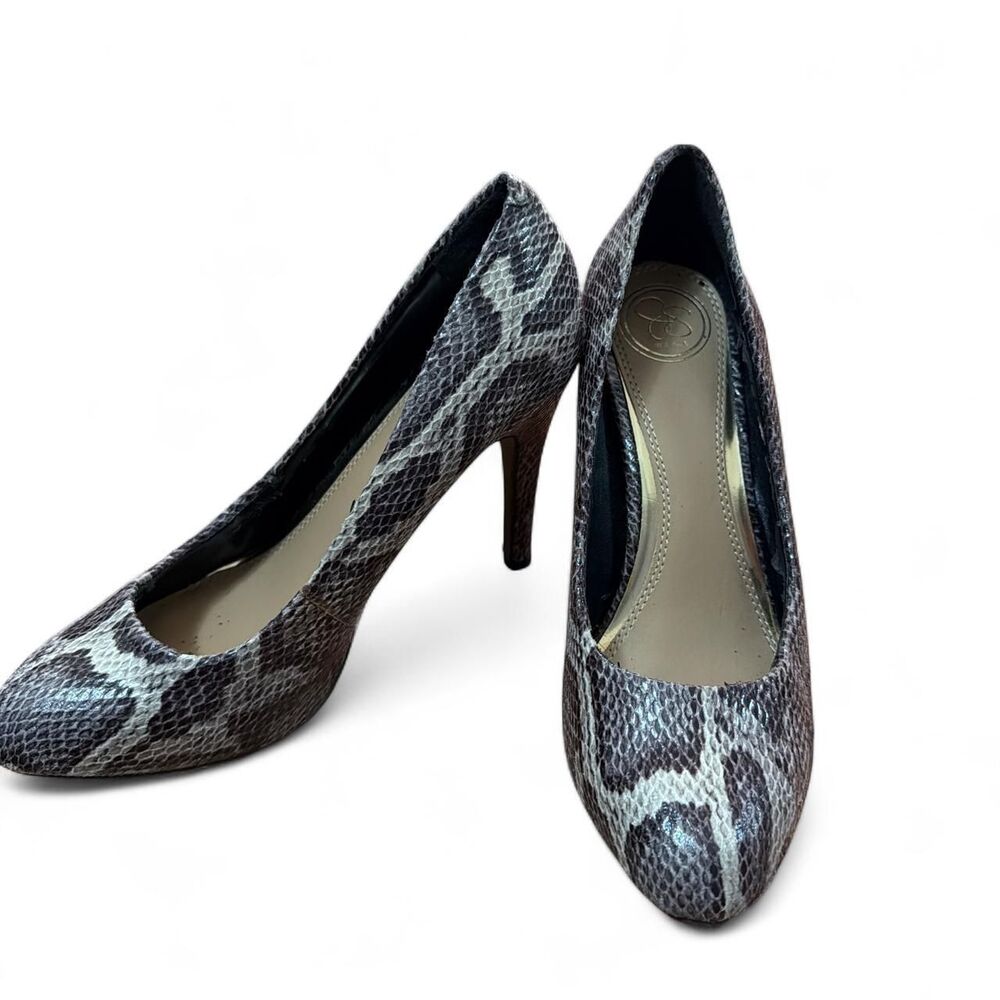 Jessica Simpson Women's Snake Print Heels Size 6.5